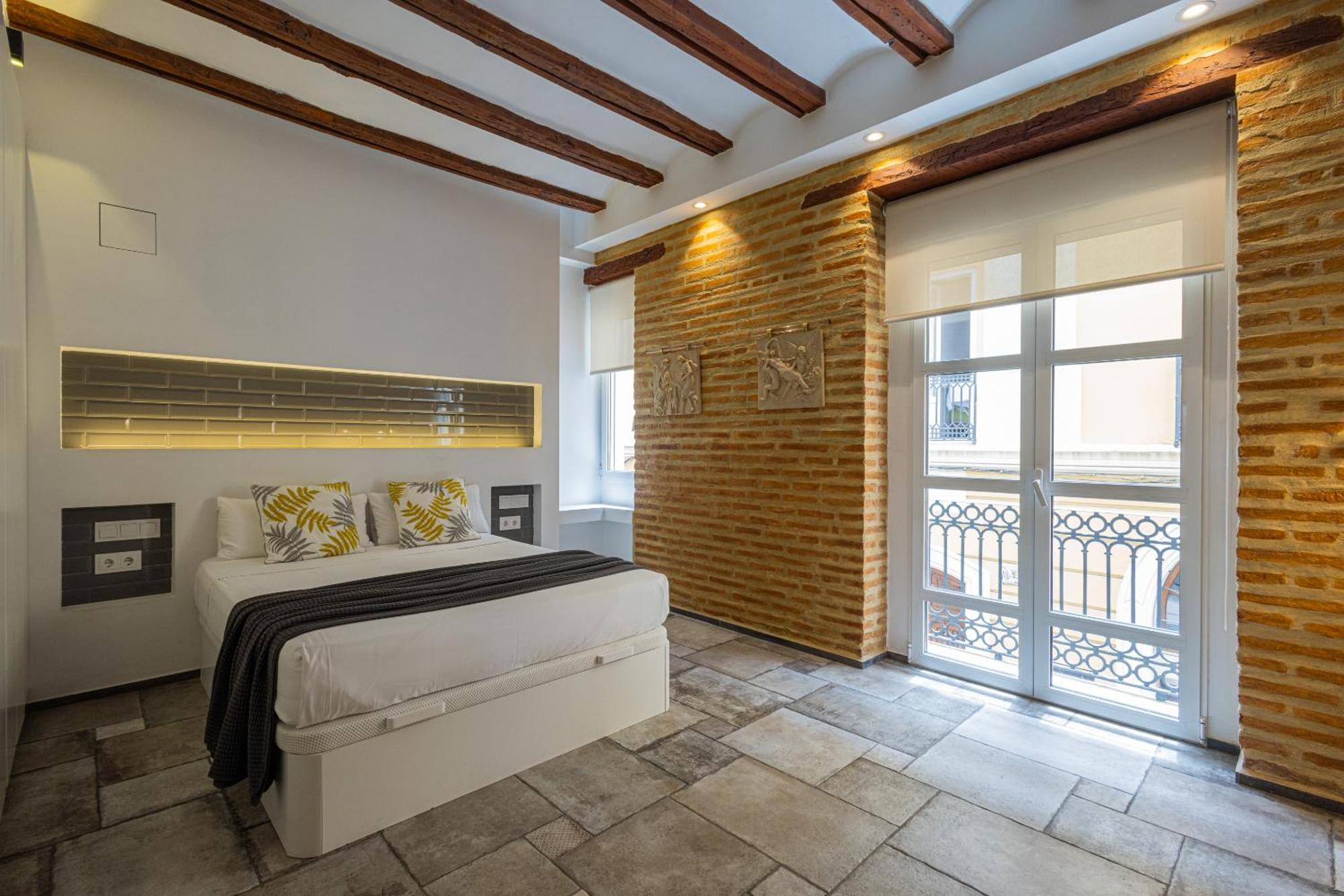 Florit Flats - Center Modern 1Br 2Bth Terrace Wi-Fi Ac Appartement Valencia Buitenkant foto