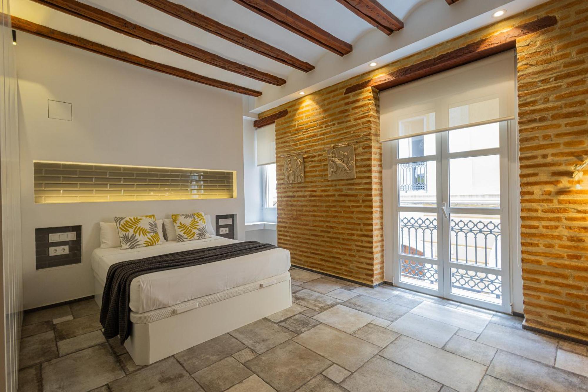 Florit Flats - Center Modern 1Br 2Bth Terrace Wi-Fi Ac Appartement Valencia Buitenkant foto