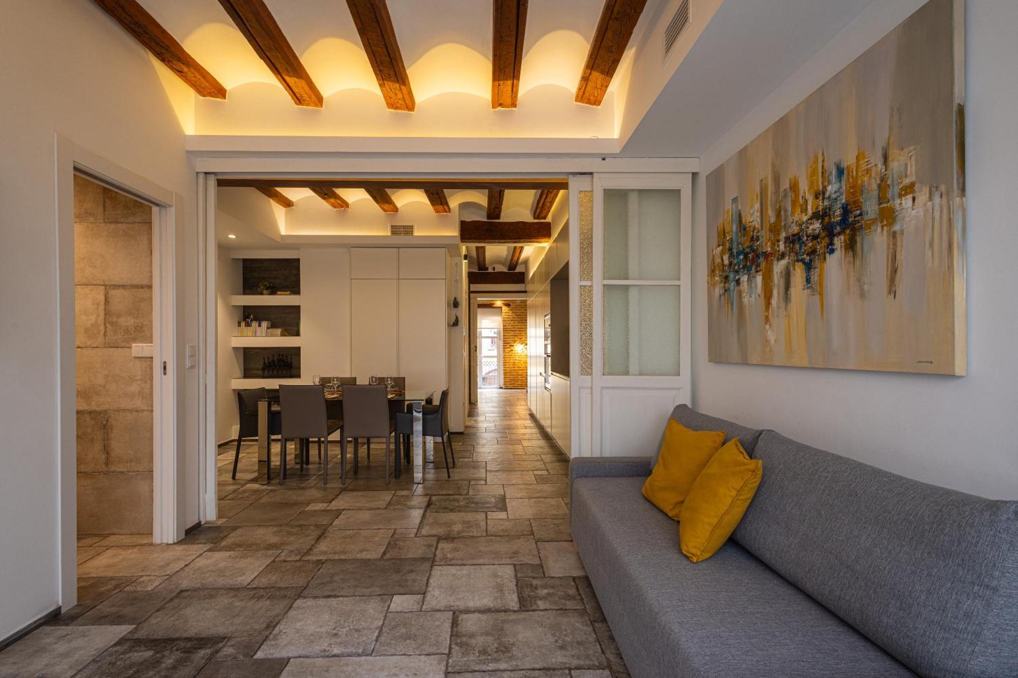 Florit Flats - Center Modern 1Br 2Bth Terrace Wi-Fi Ac Appartement Valencia Buitenkant foto