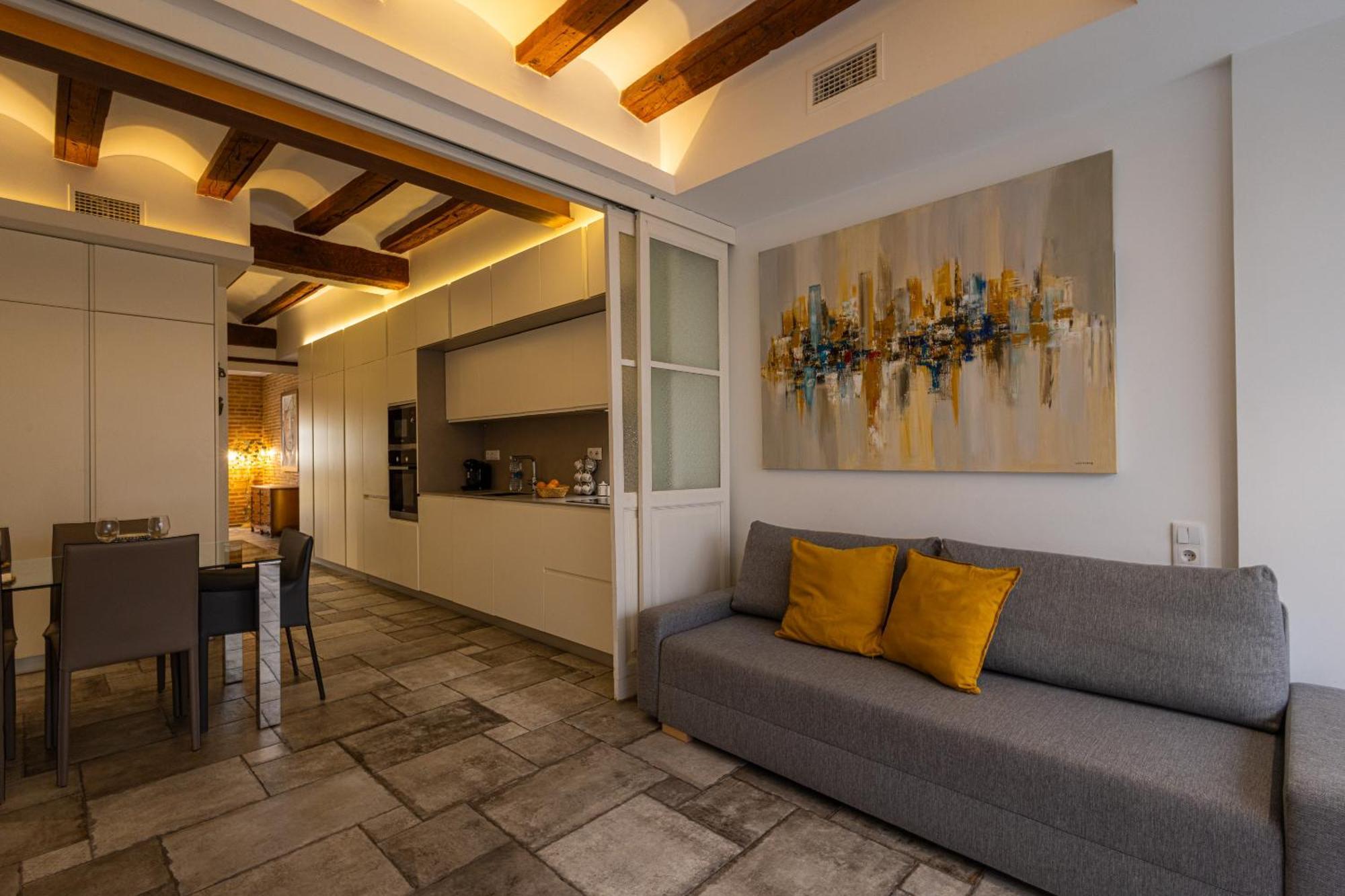 Florit Flats - Center Modern 1Br 2Bth Terrace Wi-Fi Ac Appartement Valencia Buitenkant foto