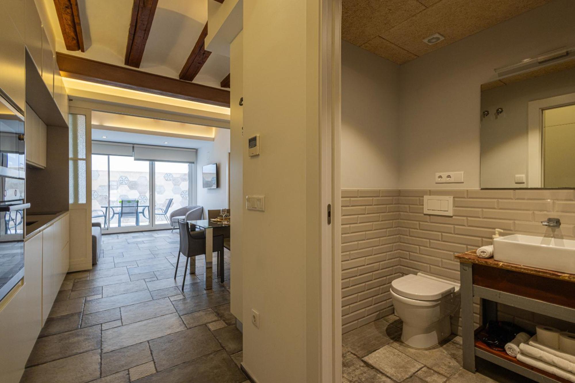 Florit Flats - Center Modern 1Br 2Bth Terrace Wi-Fi Ac Appartement Valencia Buitenkant foto