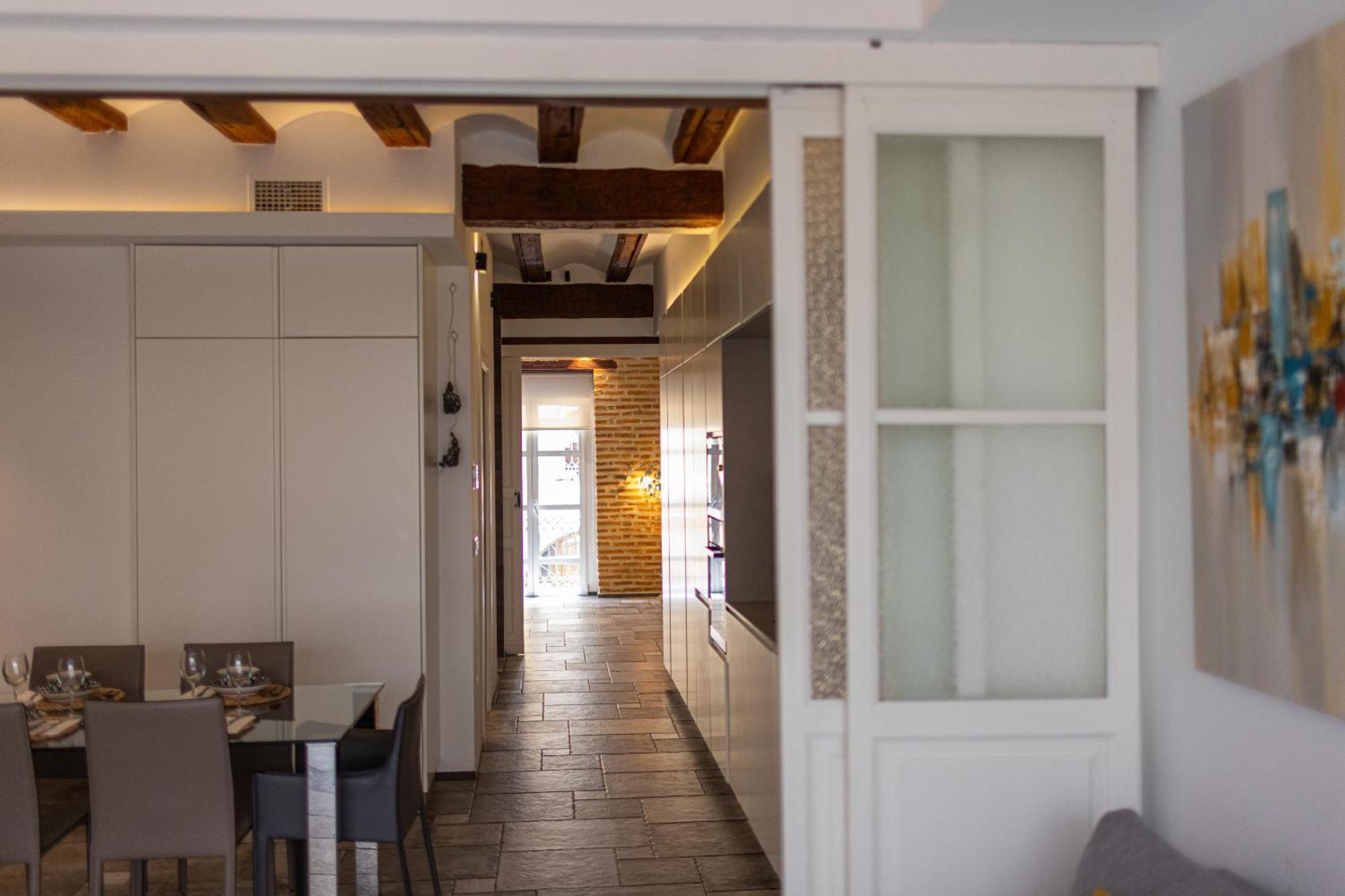 Florit Flats - Center Modern 1Br 2Bth Terrace Wi-Fi Ac Appartement Valencia Buitenkant foto