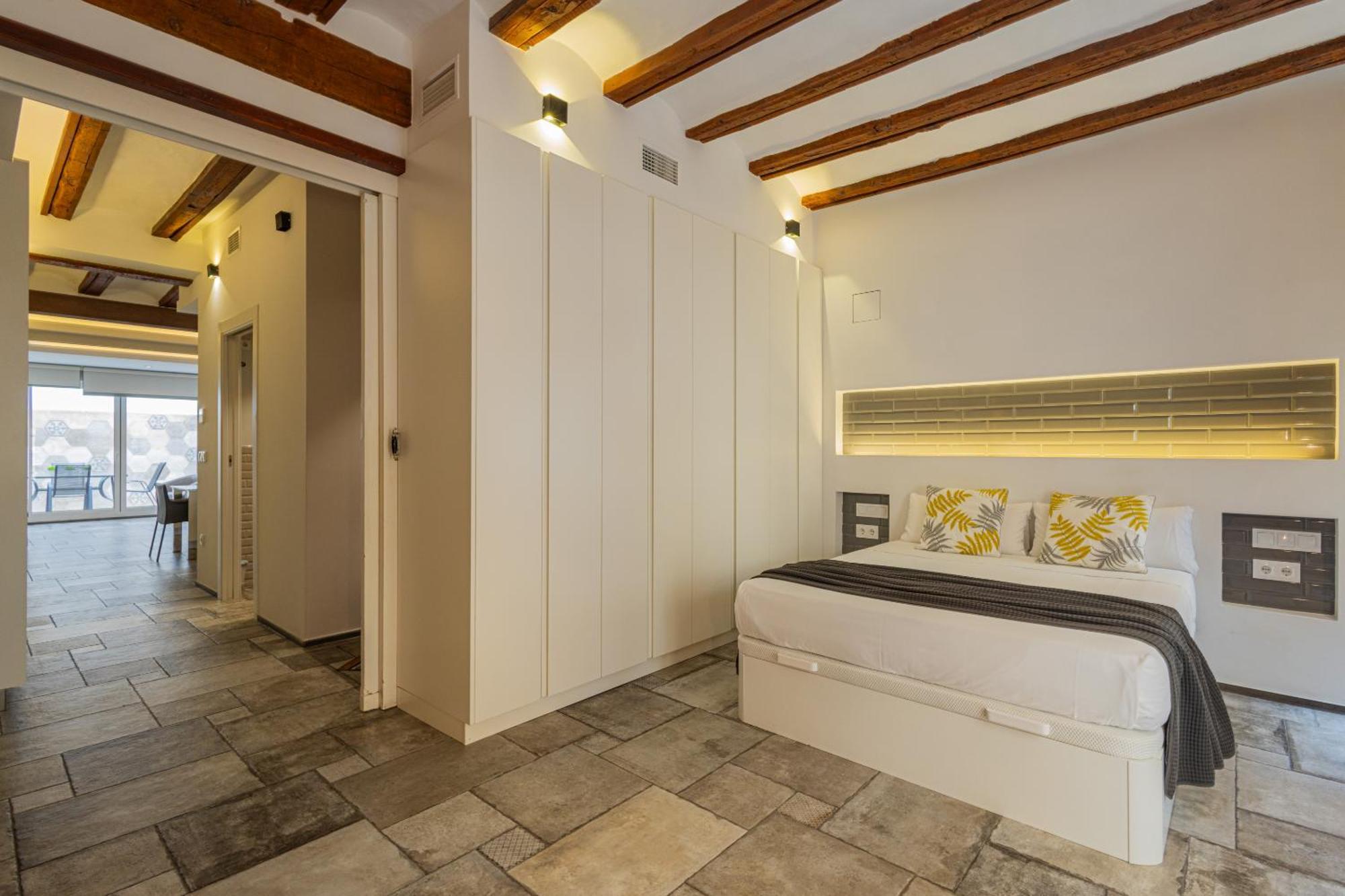Florit Flats - Center Modern 1Br 2Bth Terrace Wi-Fi Ac Appartement Valencia Buitenkant foto