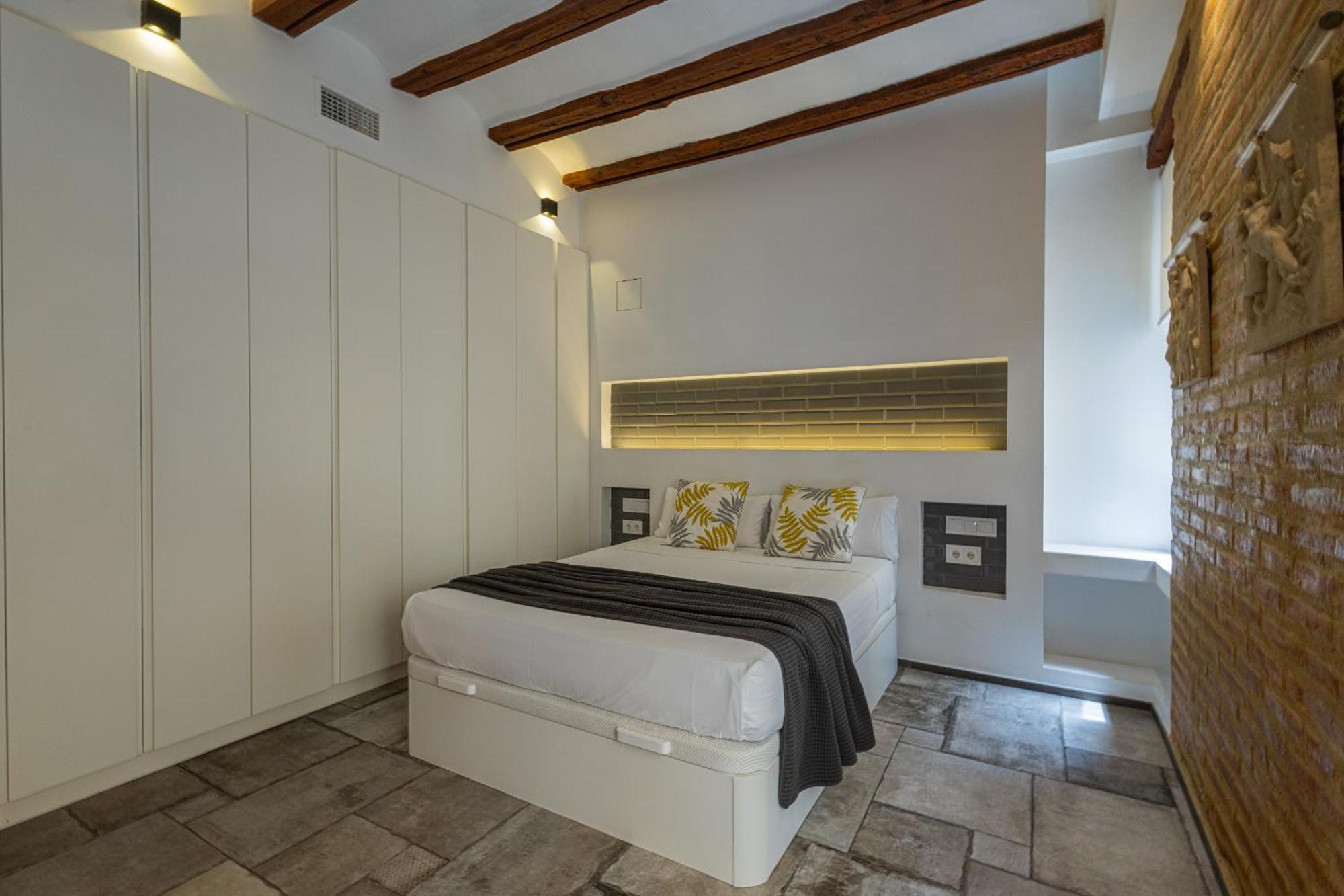 Florit Flats - Center Modern 1Br 2Bth Terrace Wi-Fi Ac Appartement Valencia Buitenkant foto