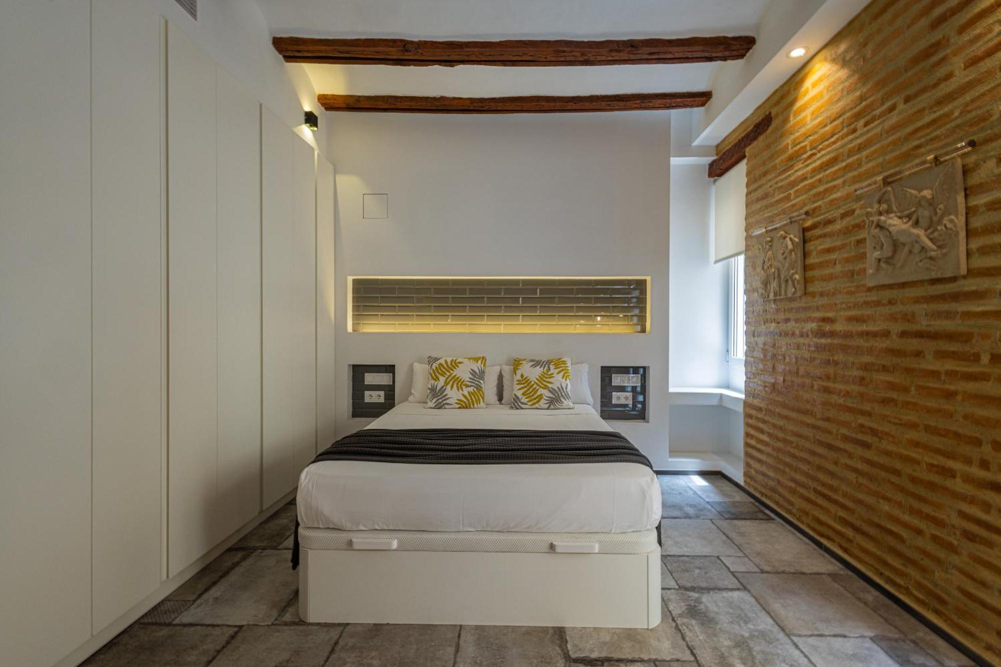 Florit Flats - Center Modern 1Br 2Bth Terrace Wi-Fi Ac Appartement Valencia Buitenkant foto