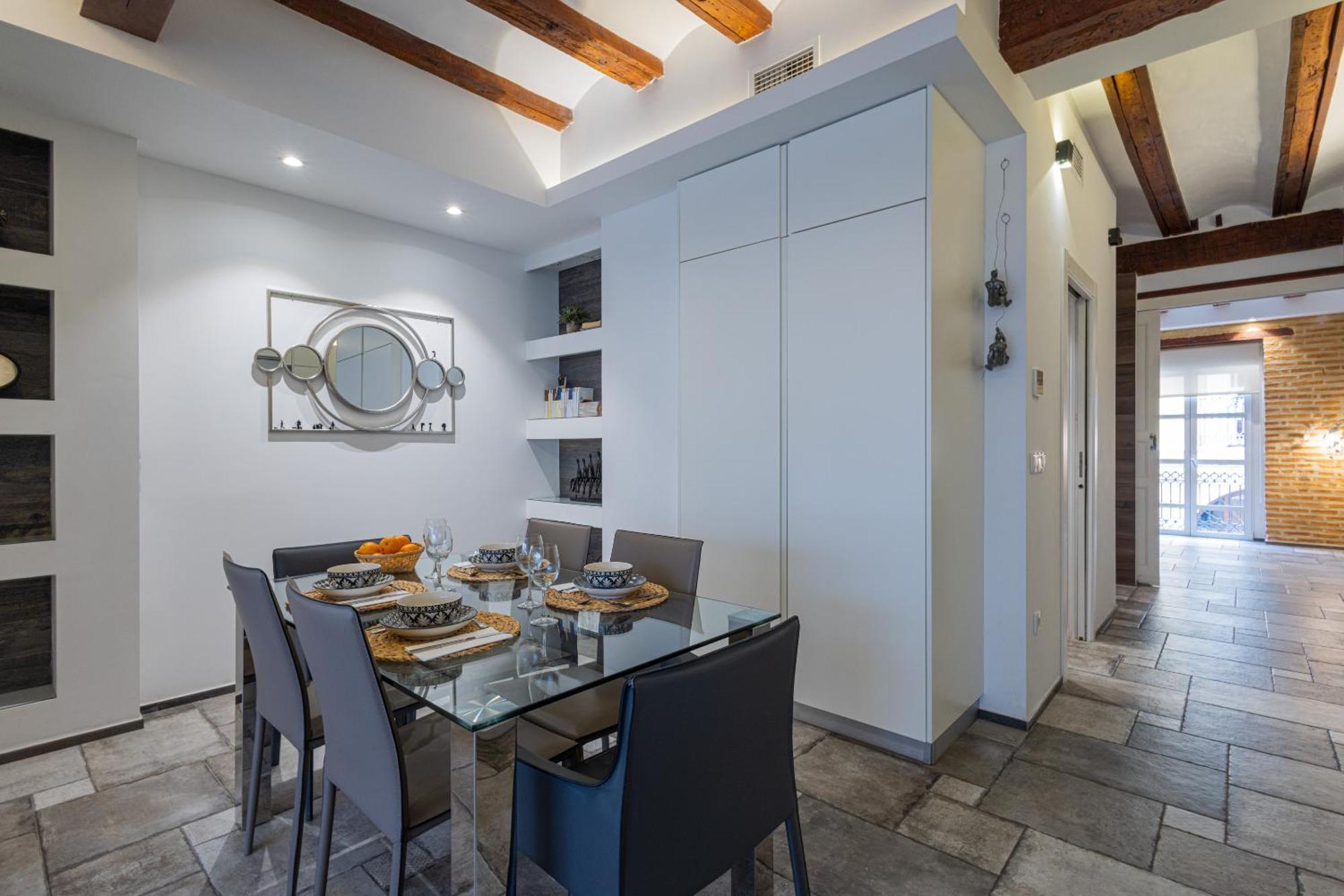 Florit Flats - Center Modern 1Br 2Bth Terrace Wi-Fi Ac Appartement Valencia Buitenkant foto